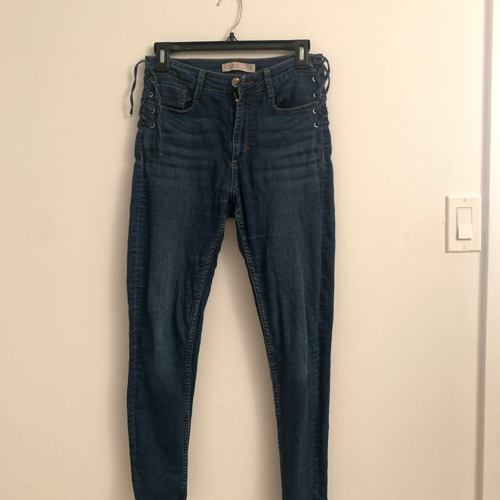 Zara blue jeans